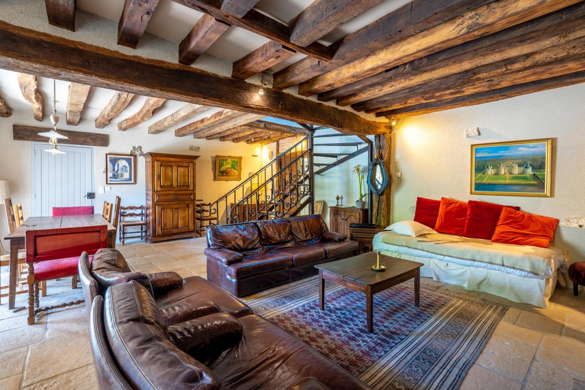 Maison D'Hotes Moulin Du Bas Pese Мон-пре-Шамбор Экстерьер фото